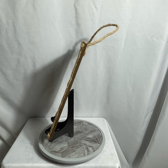 Rustic Western Horse Wall Sign with Rope Accent Cowboy Quote Decor 13”x6” - Picture 2 of 6